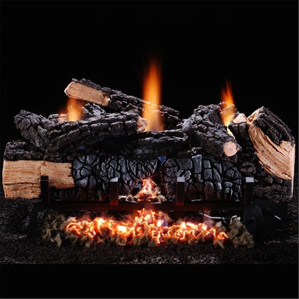 Ricki'S Rugs Hargrove Manufacturing 24 Inch Cumberland Char Vent-free Log Set LP RI2211853 - main